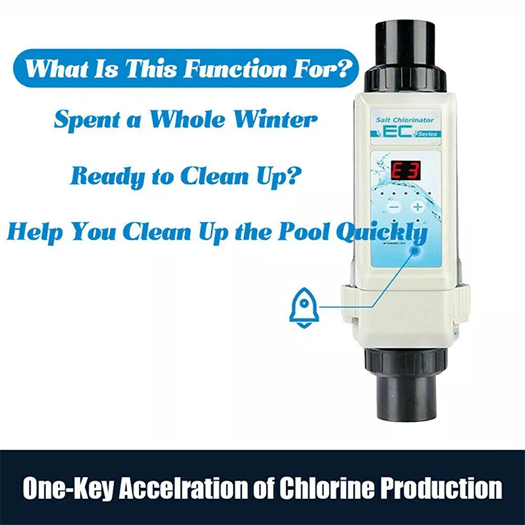 One-Touch Chlorine Boost Chlorinator One-Touch Chlorine Boost Chlorinator
