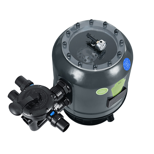 Gel Coat Visual Flow Sand Filter For Easy-Maintaining Pools