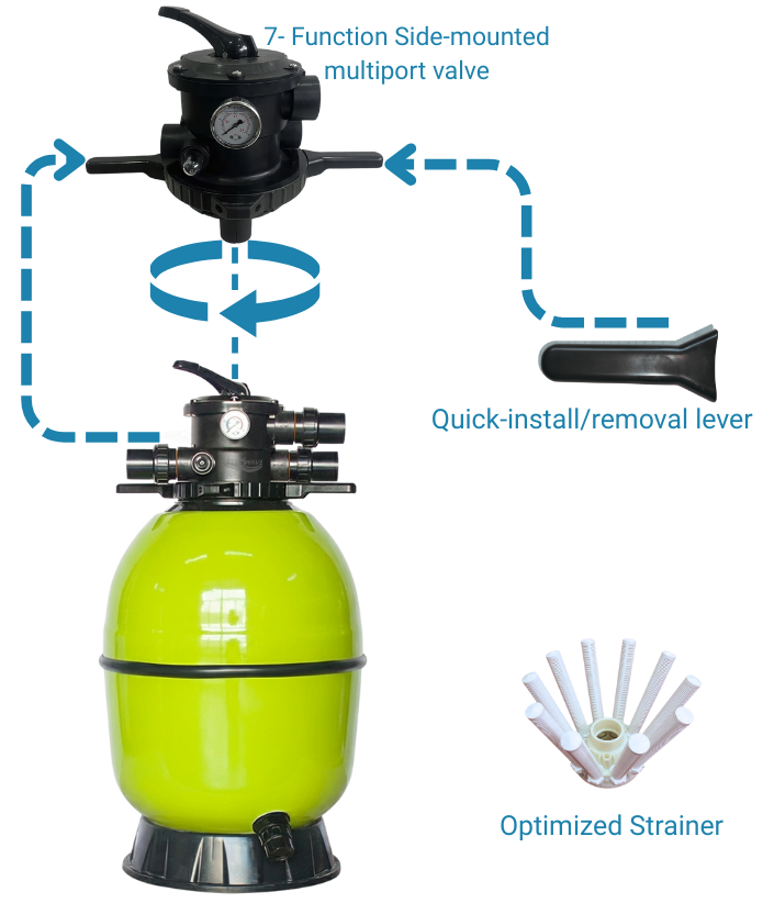 swimming pool filtration system