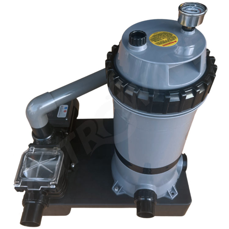 Compact & Lightweight Above Ground Pool Pump And Cartridge Filter Set