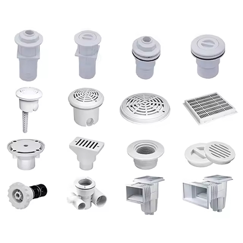 Skimmer Vacuum Fittings for Concrete swimming pool and liner pool