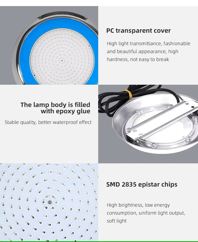 led inground pool light