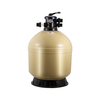 Top Mount Gel Coat Swimming Pool Sand Filter for Filtration