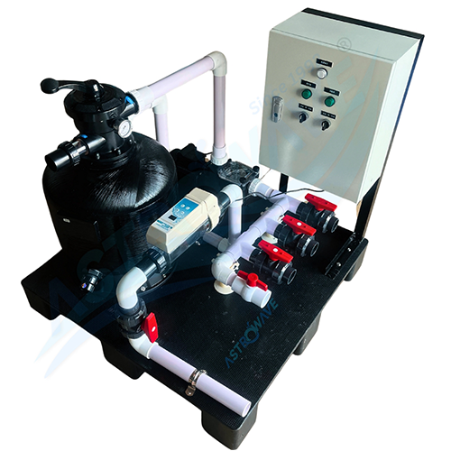 All-in-One Pool System for Filtration And Disinfection