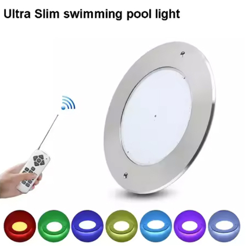 Ultra slim swimming pool light,super thin waterproof underwater lights