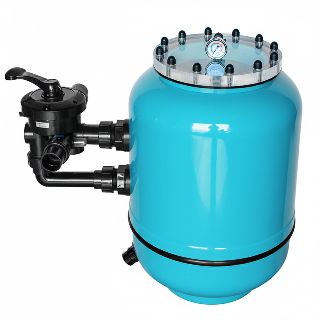 side-mounted pool filter