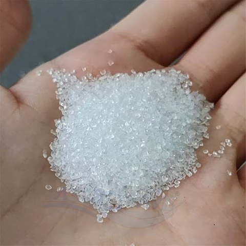 Crushed Filtration Media Crystal Glass Sand for Fiberglass Swimming Pool Silica Water Filter Media