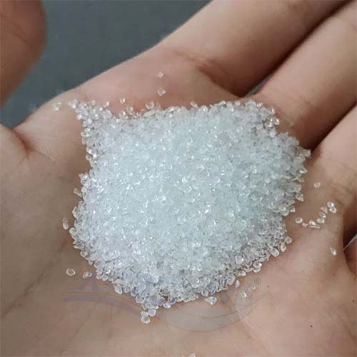Crushed Filtration Media Crystal Glass Sand for Fiberglass Swimming Pool Silica Water Filter Media