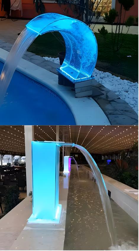 artificial waterfall