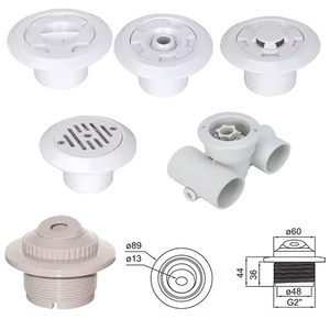 Pool Gutter Drain Water Return Inlet