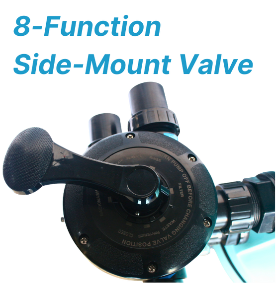 8 funtion filter valve