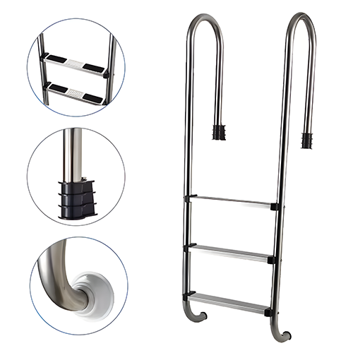 Swimming Pool Anti-slip Stainless Steel Ladder