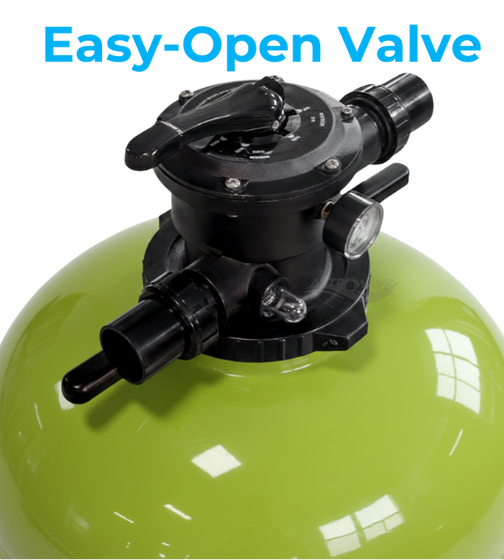 easy open design pool filter