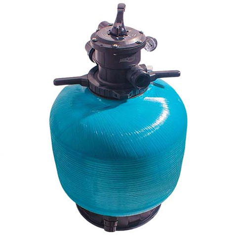 Fiberglass Sand Filter Swimming Pool Filtration Equipment Top Mounted Pool Filter with Easy Opening Handle