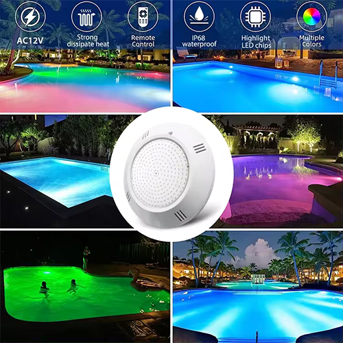 Ultra-Thin Underwater Rgb Light Ip68 Waterproof Led Lights For Swimming Pool