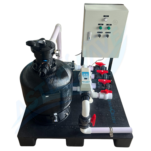 All-in-One Pool System for Filtration And Disinfection