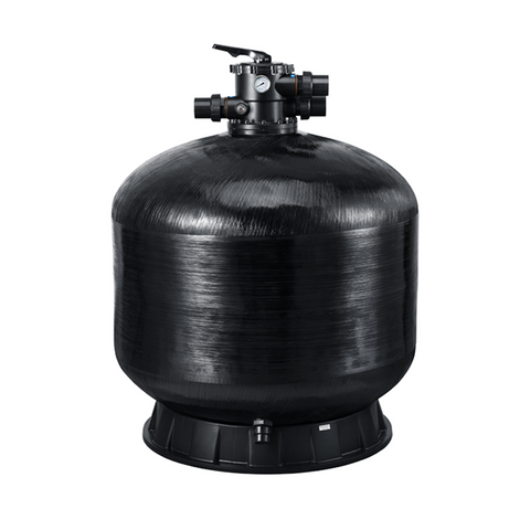 Bobbin-Wound Fiberglass Filter with Top-Mount Multi-Function Valve