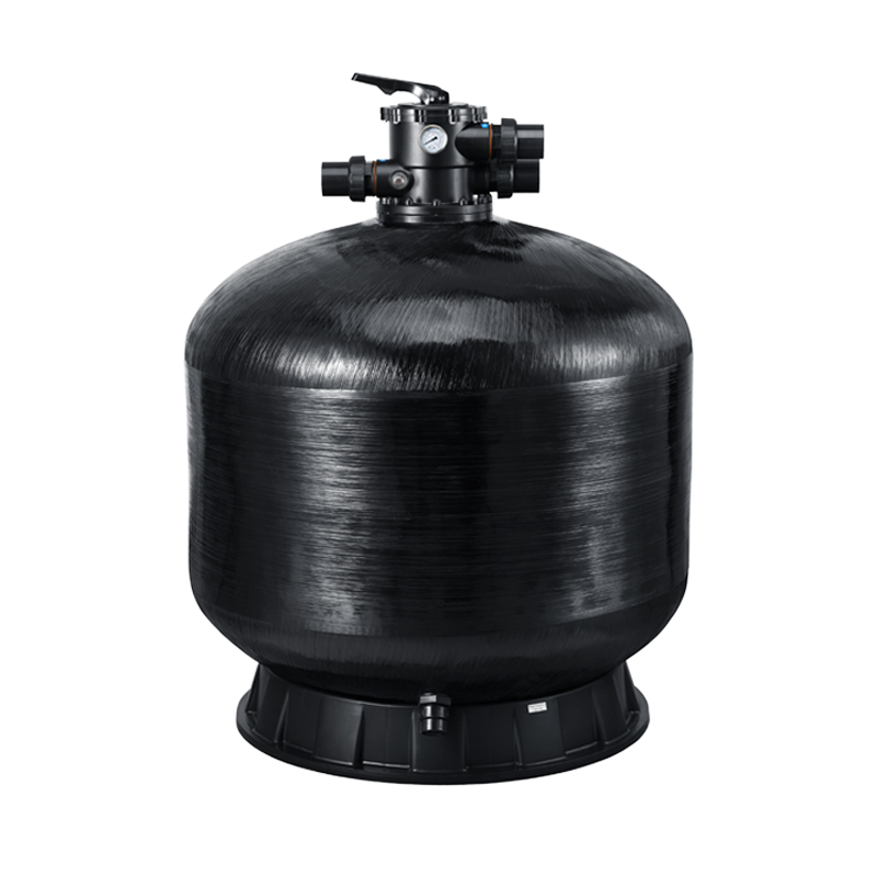 Bobbin-Wound Fiberglass Filter with Top-Mount Multi-Function Valve