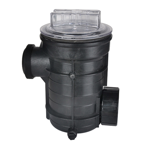 Transparent Cover Plastic Hair Filter 