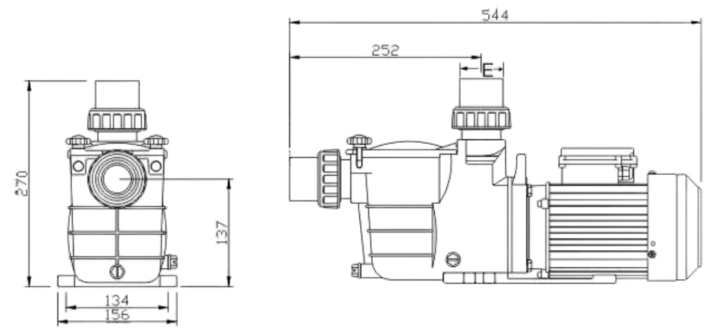 commercial sand pool filter