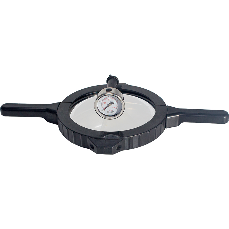 Gel-Coated Fiberglass Filter with Easy-open Transparent Lock Lid