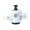 EASY-TO-OPERATE:Multi Function Selector Valve