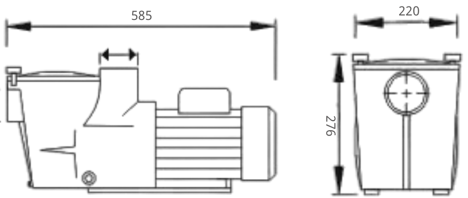 commercial sand pool filter