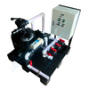 Compact All-in-One Pool System with Filtration & Disinfection