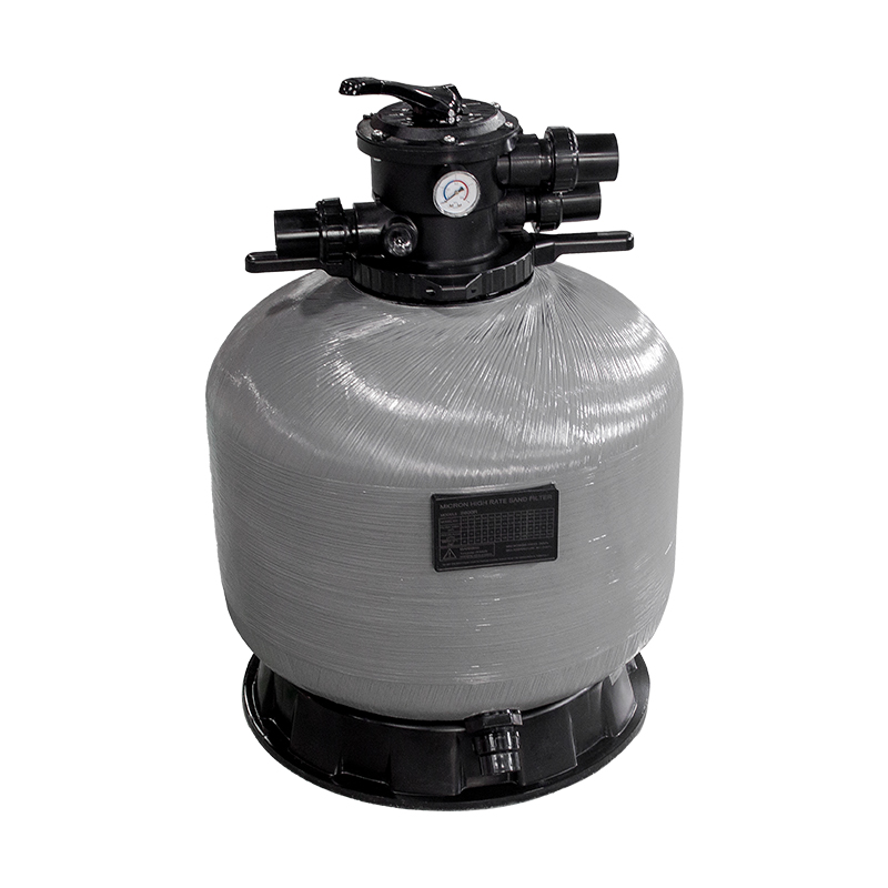 Bobbin Wound Fiberglass Filter Tank with Easy-Open Valve