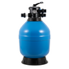 Gel-coated Fiberglass Filter with Top-Mount Multi-Function Valve for Filtration 