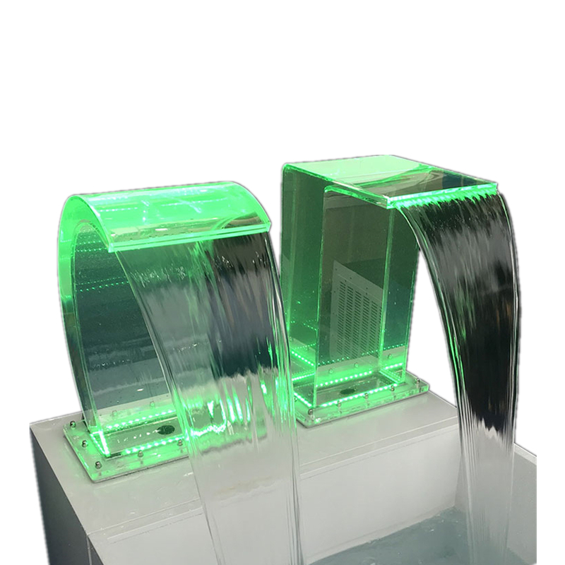 Transparent Acylic Waterfall Light