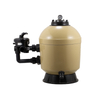 Gel-coated Fiberglass Filter with Side-Mount Multi-Function Valve for Water Circulation 