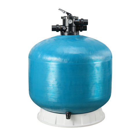 Bobbin-Wound Fiberglass Filter with Top-Mount Multi-Function Valve
