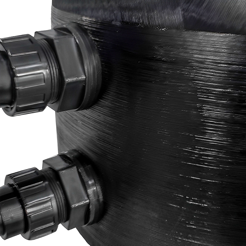 Bobbin Wound Fiberglass Filter with Easy-Open Transparent Lock Lid