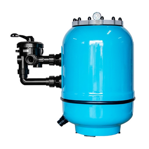 Deep Sand Bed Gel-Coated Fiberglass Filter with Large Clear-View Lid & Monoblock Base