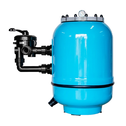 Deep Sand Bed Gel-Coated Fiberglass Filter with Large Clear-View Lid & Monoblock Base